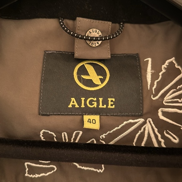 Aigle men’s jacket French size 40 - Picture 2 of 5